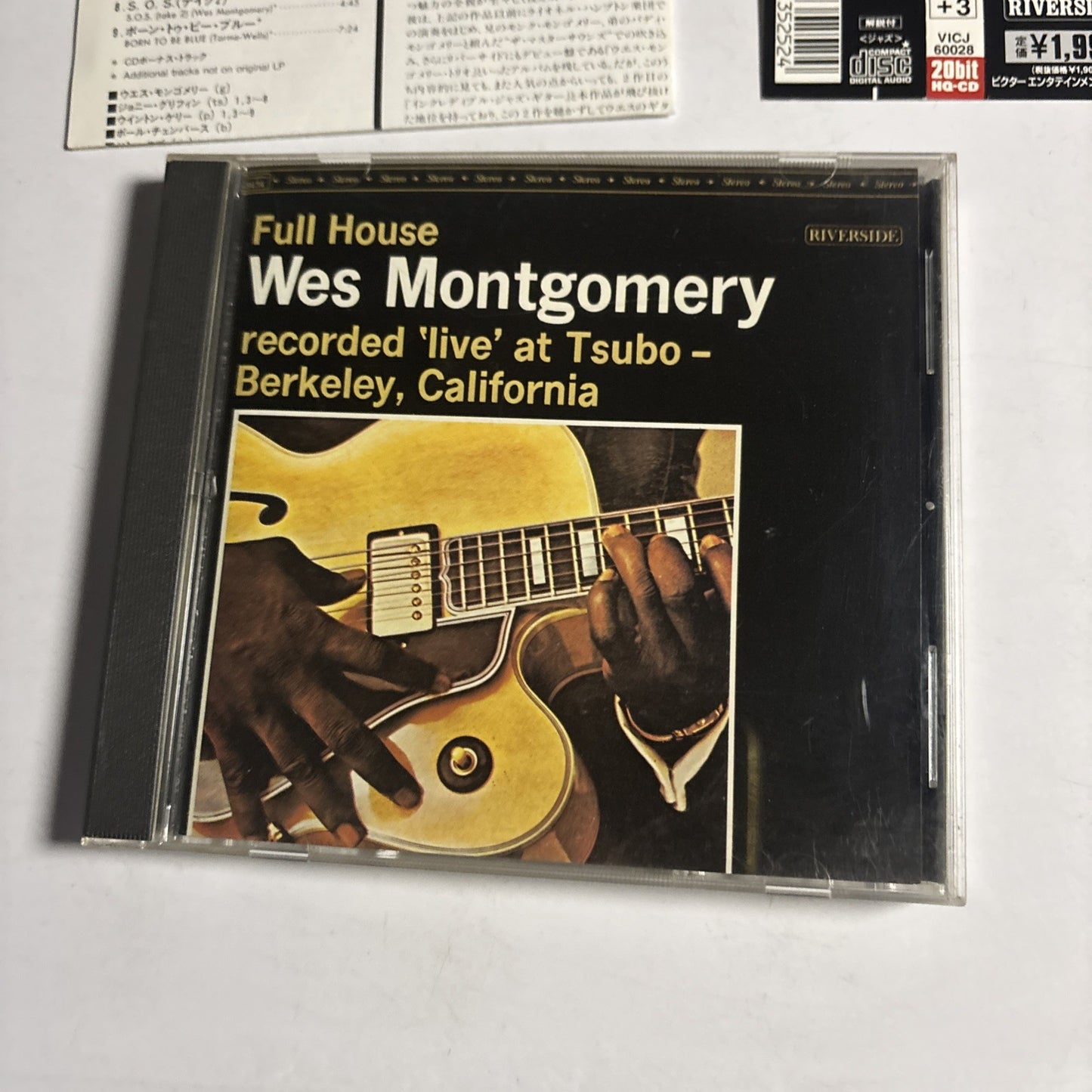 Wes Montgomery – Full House (CD, 1997) Japan obi VICJ-60028