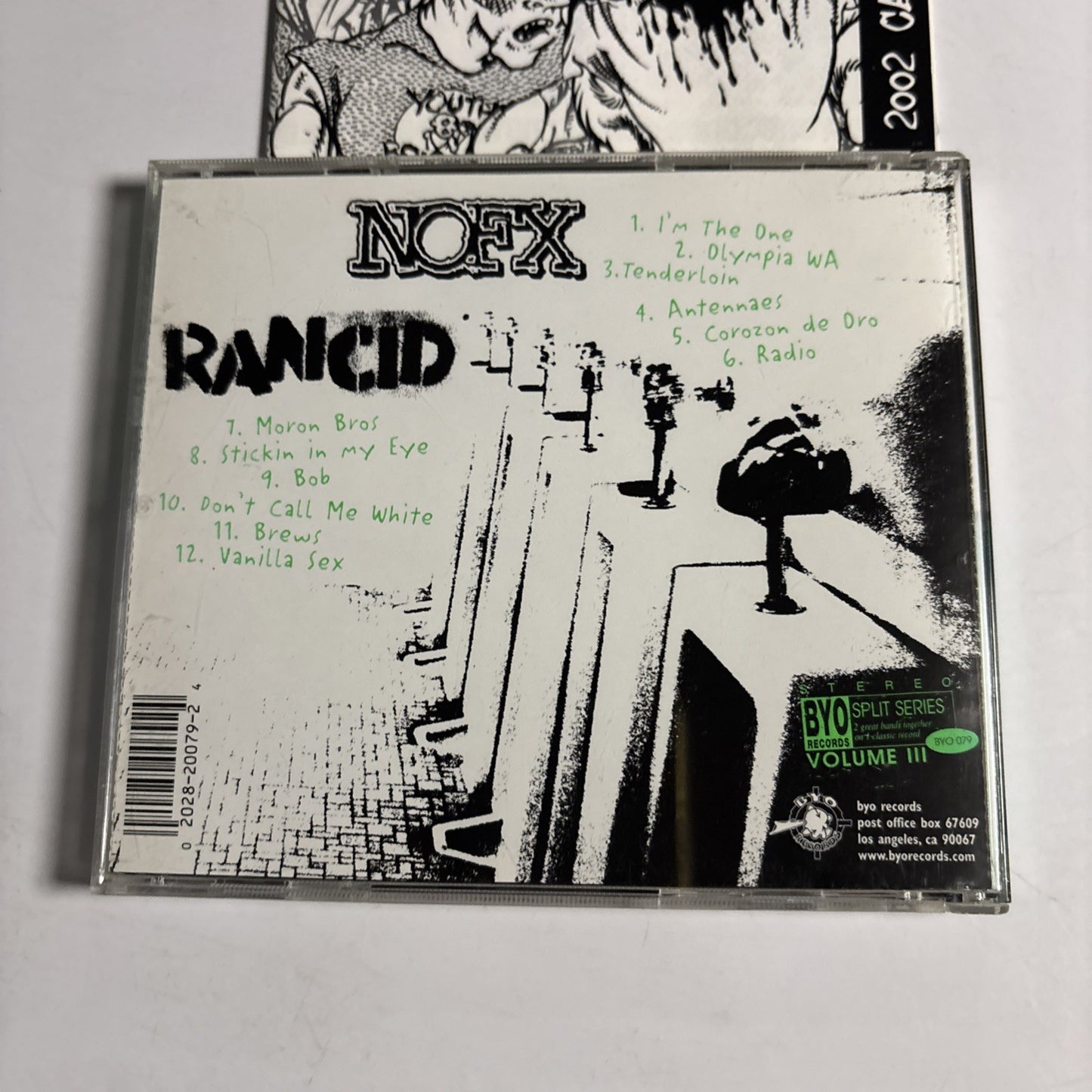 NOFX, Rancid – BYO Split Series / Volume III (CD, 2002) US BYO 079n