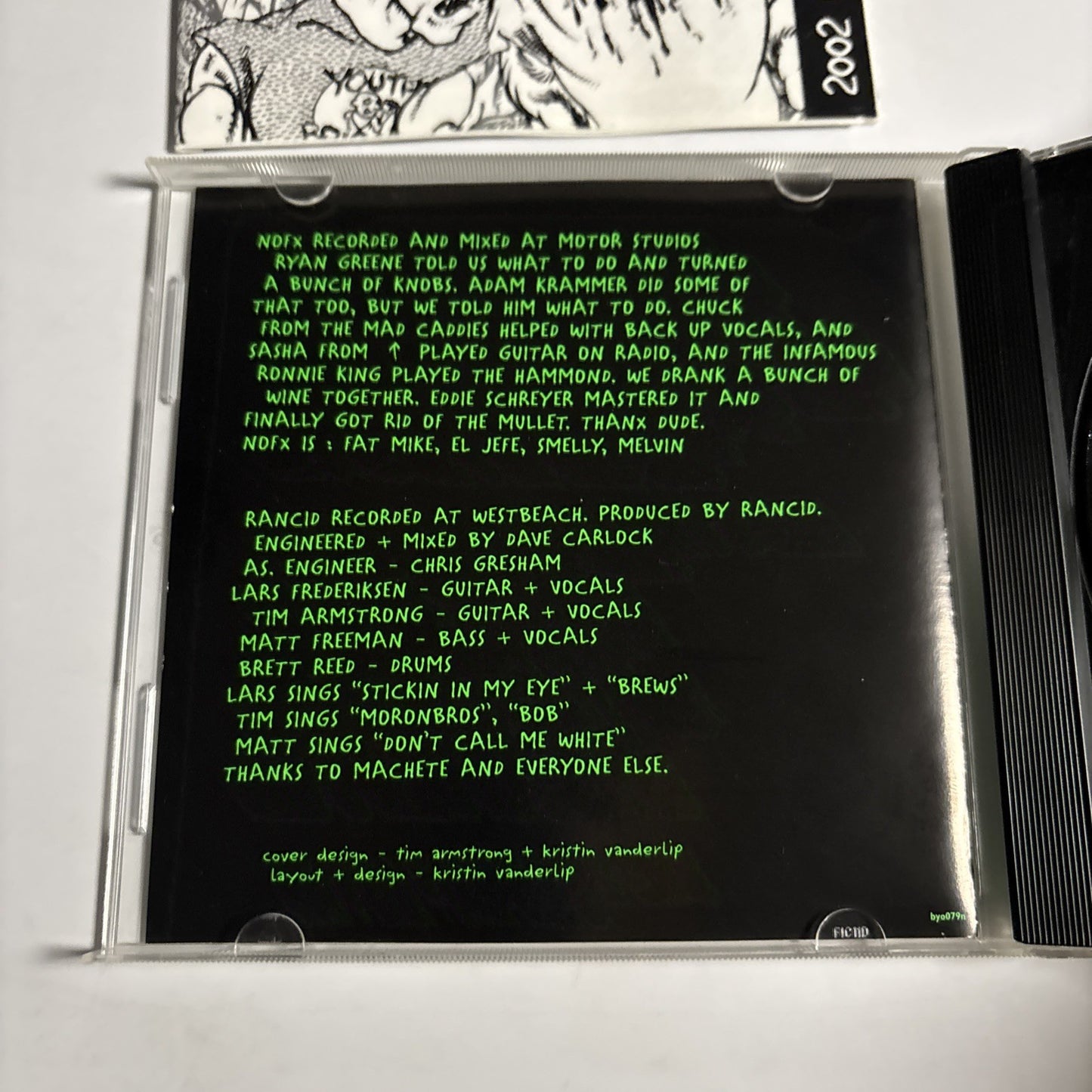NOFX, Rancid – BYO Split Series / Volume III (CD, 2002) US BYO 079n