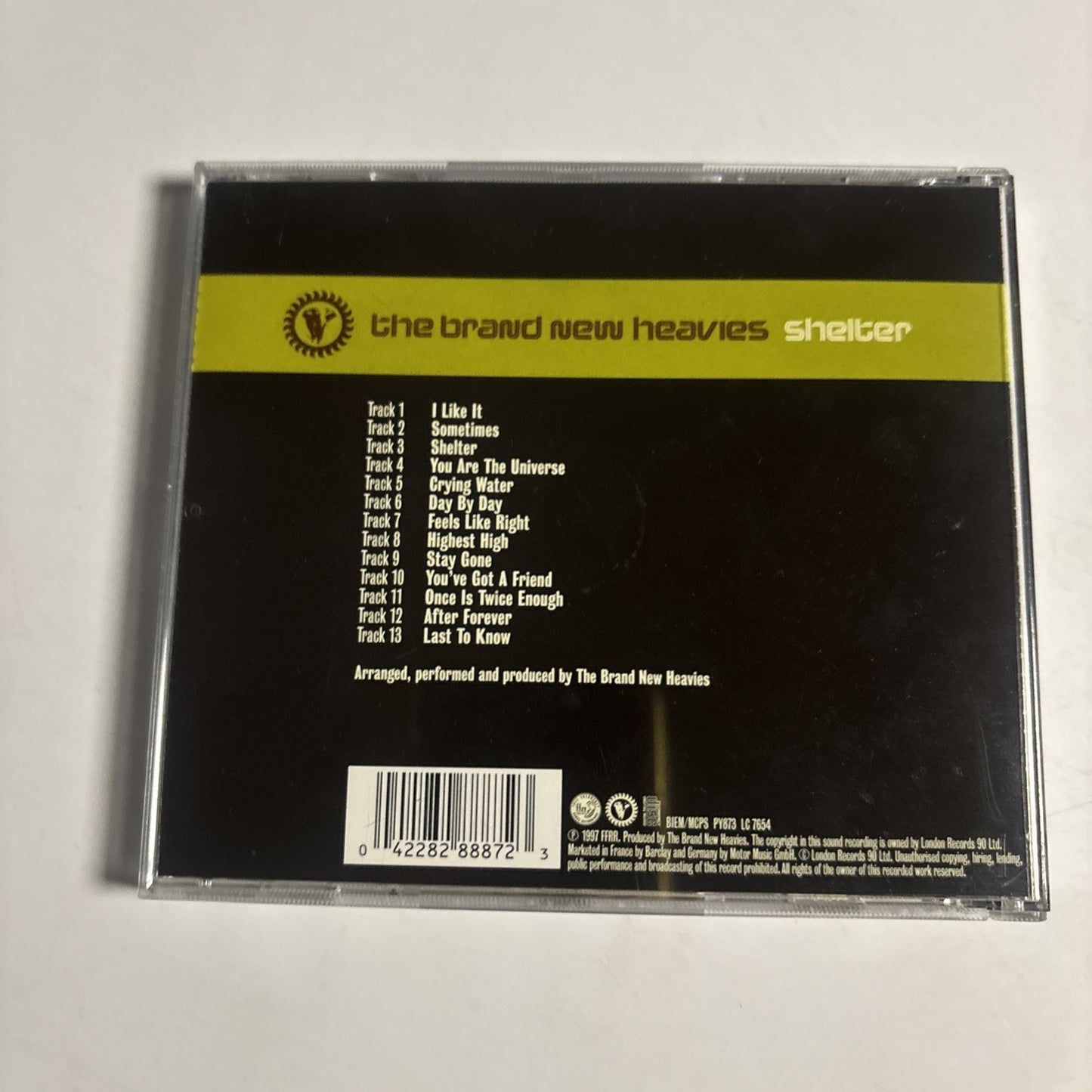 The Brand New Heavies – Shelter (CD, 1997) UK & Europe 828 887-2
