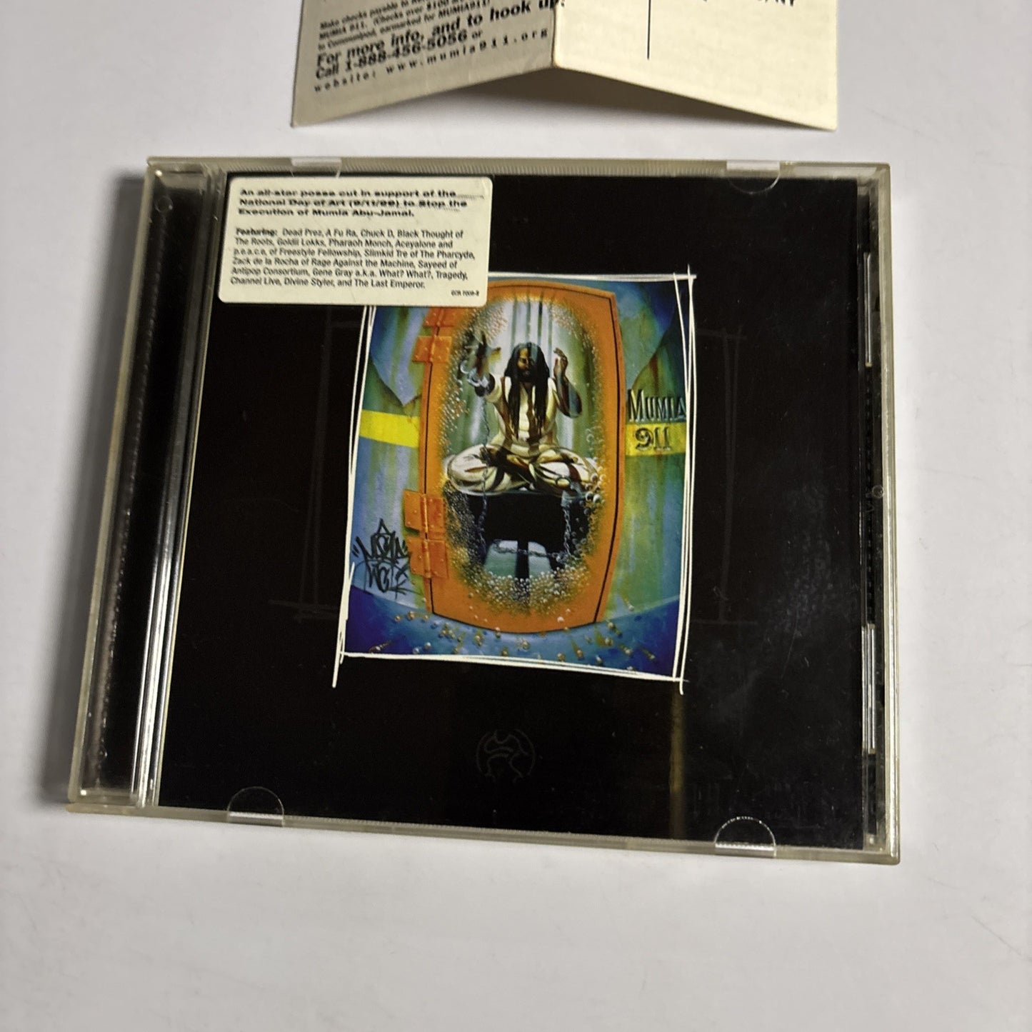 Various – Mumia 911 (CD, 1999) US GCR7008-2