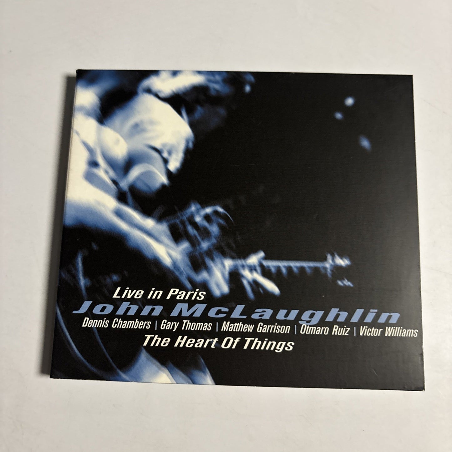 John McLaughlin – The Heart Of Things (Live In Paris) (CD, 2000) Digipak
