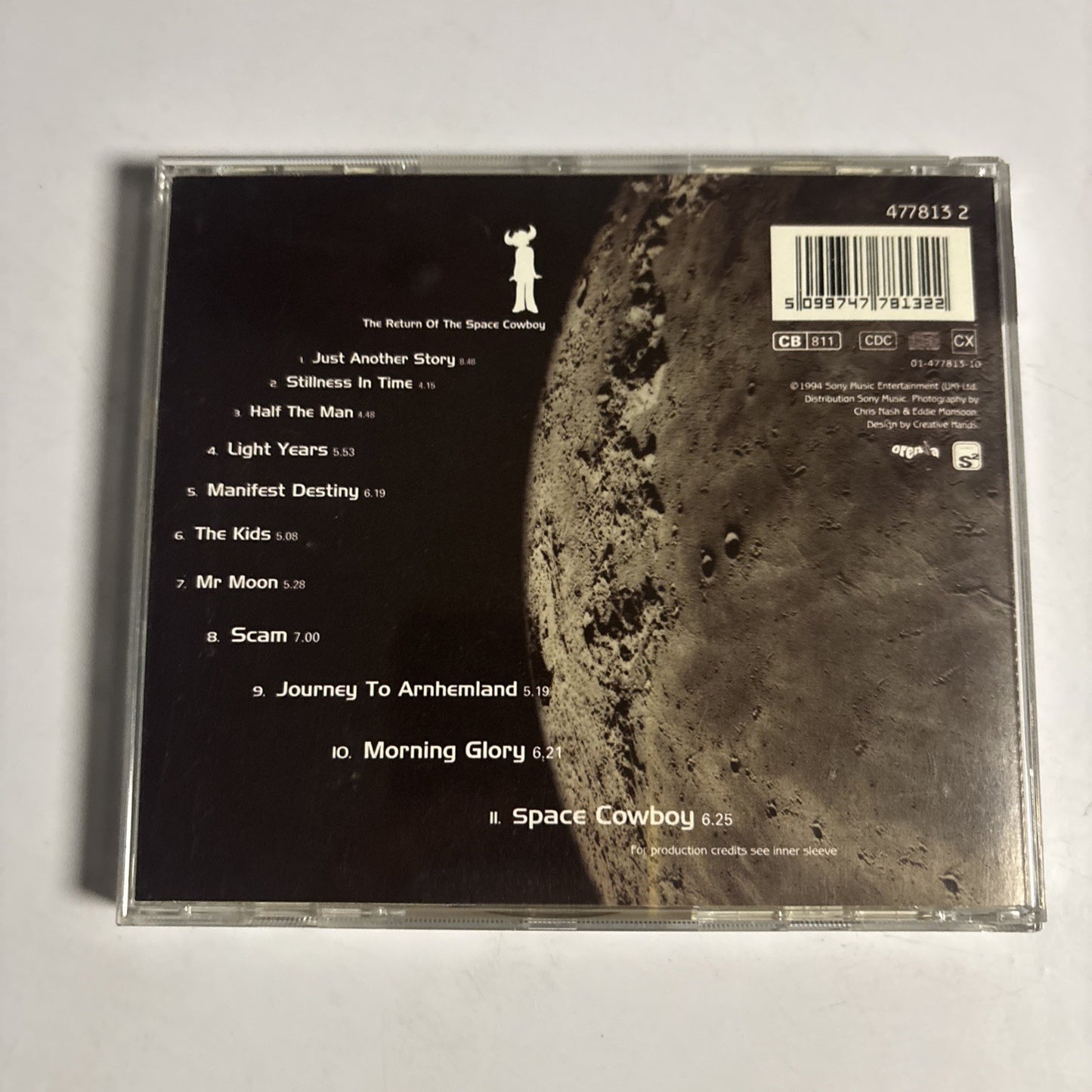 Jamiroquai – The Return Of The Space Cowboy (CD, 1994)  UK & Europe 477813 2