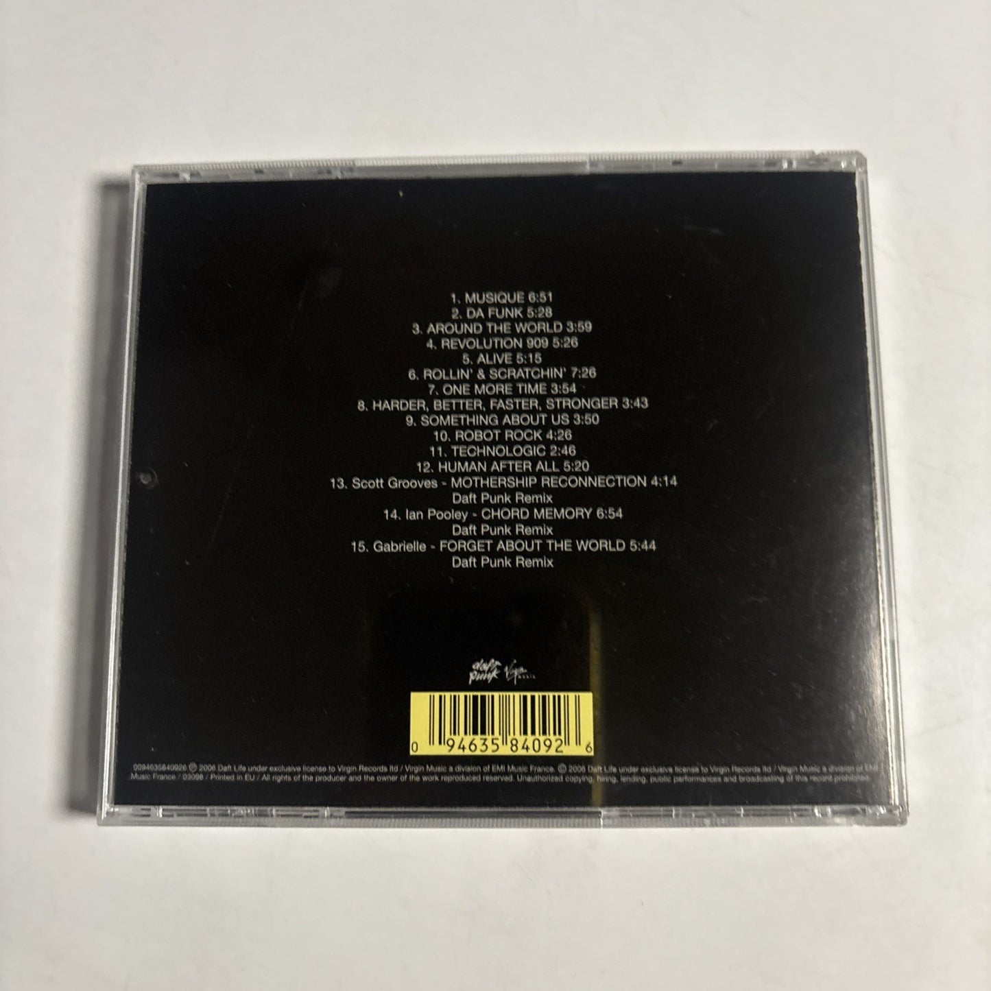 Daft Punk – Musique Vol. 1 1993-2005 (CD, 2006)  094635840926