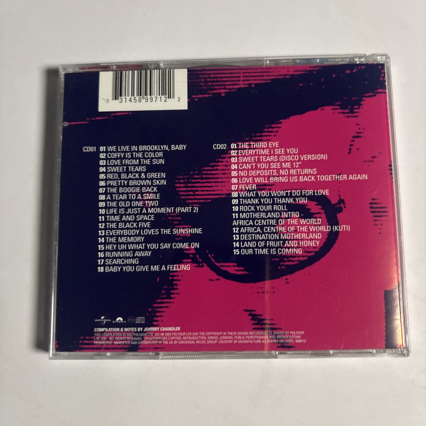 Roy Ayers – Destination Motherland - The Roy Ayers Anthology (CD, 2003, 2-Disc)