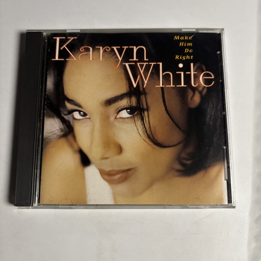 Karyn White – Make Him Do Right (CD, 1994)  US 9 45400-2