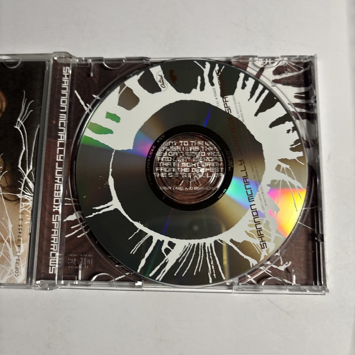 Shannon McNally – Jukebox Sparrows (CD, HDCD, 2002) US CDP 7243 4 93455 2 2