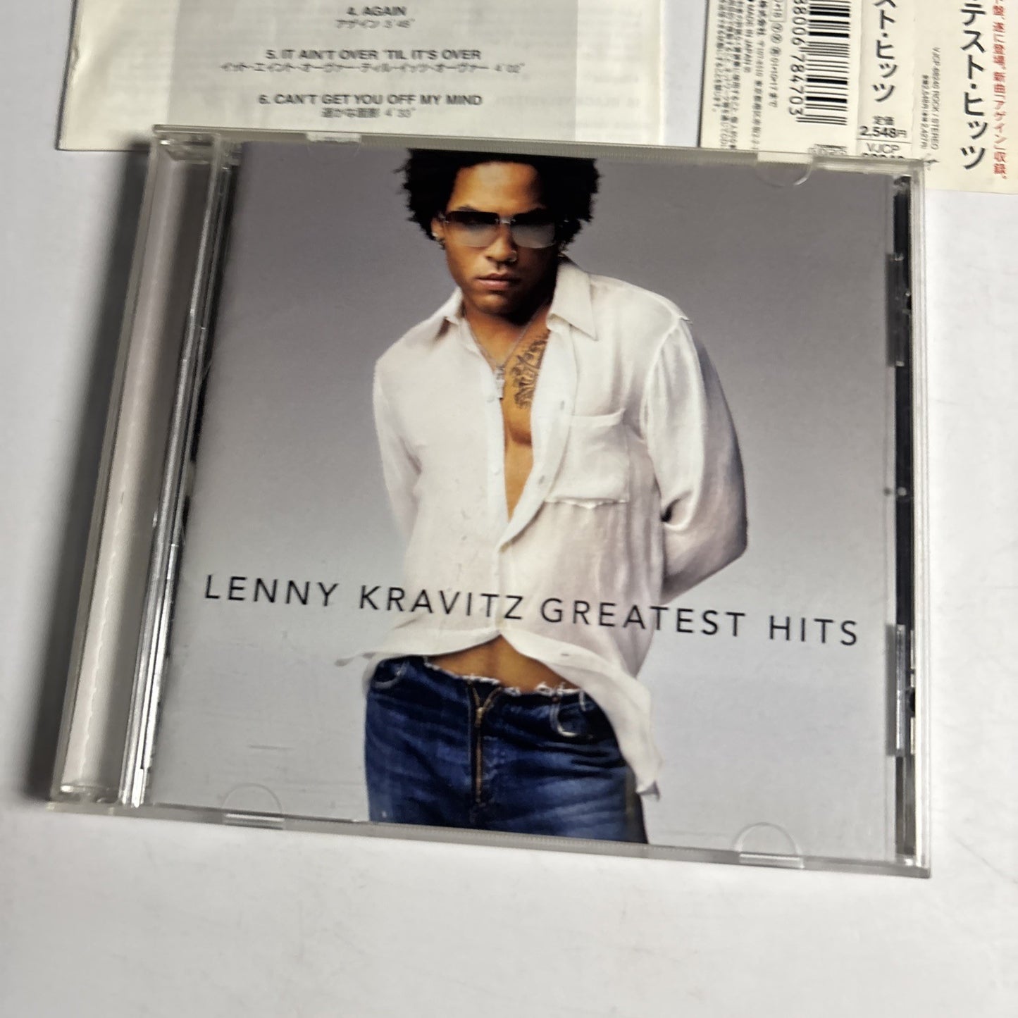Lenny Kravitz – Greatest Hits (CD, 2000) Japan Bonus Track obi VJCP-68240