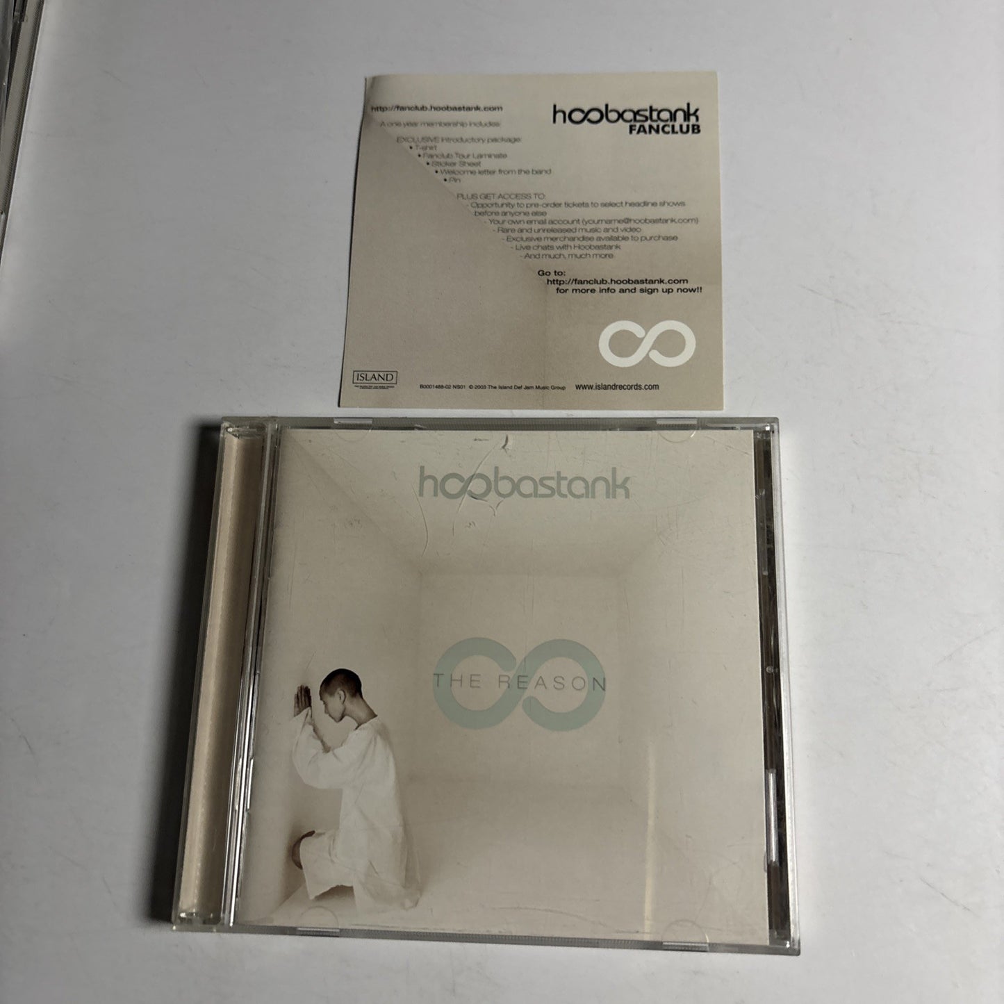 Hoobastank – The Reason (CD, 2003) US B0001488-02