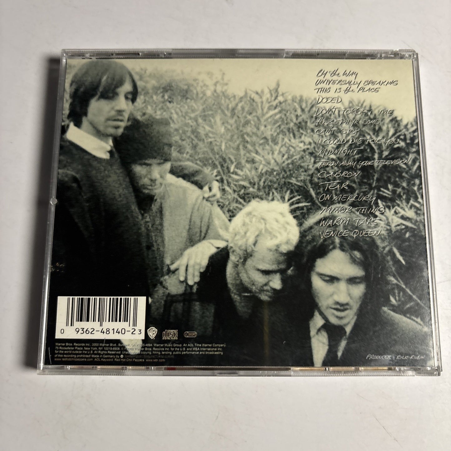 Red Hot Chili Peppers – By The Way (CD, 2002)  Germany 9 48140-2