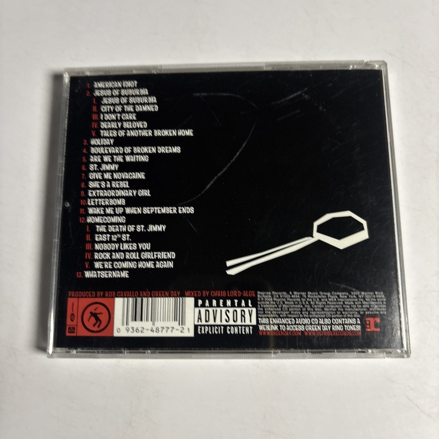 Green Day – American Idiot (CD, 2004) US 48777-2