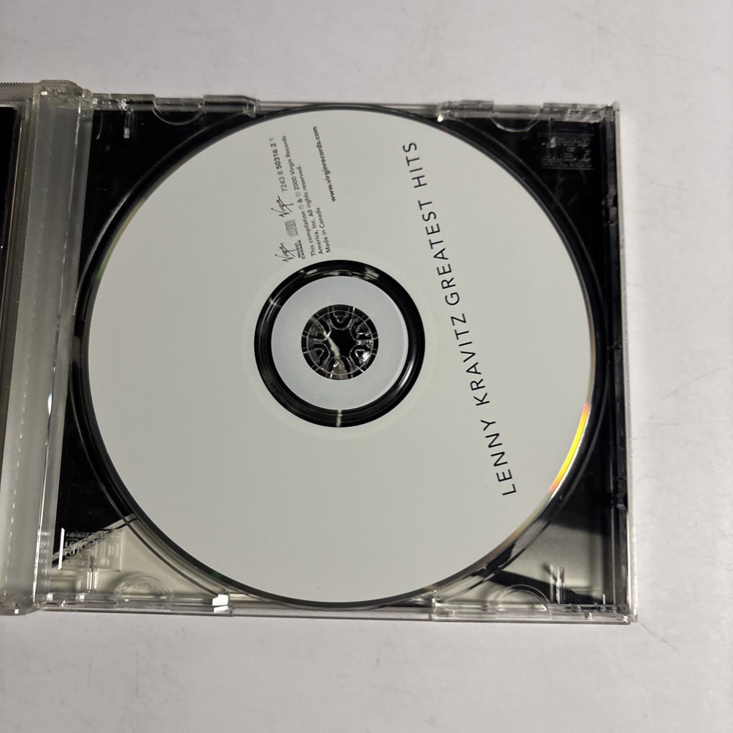 Lenny Kravitz – Greatest Hits (CD, 2000)  US 7243 8 50316 2 5