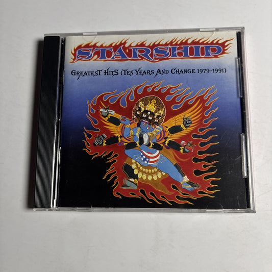 Starship – Greatest Hits (Ten Years And Change 1979-1991) (CD, 1991) US 2423-2-R
