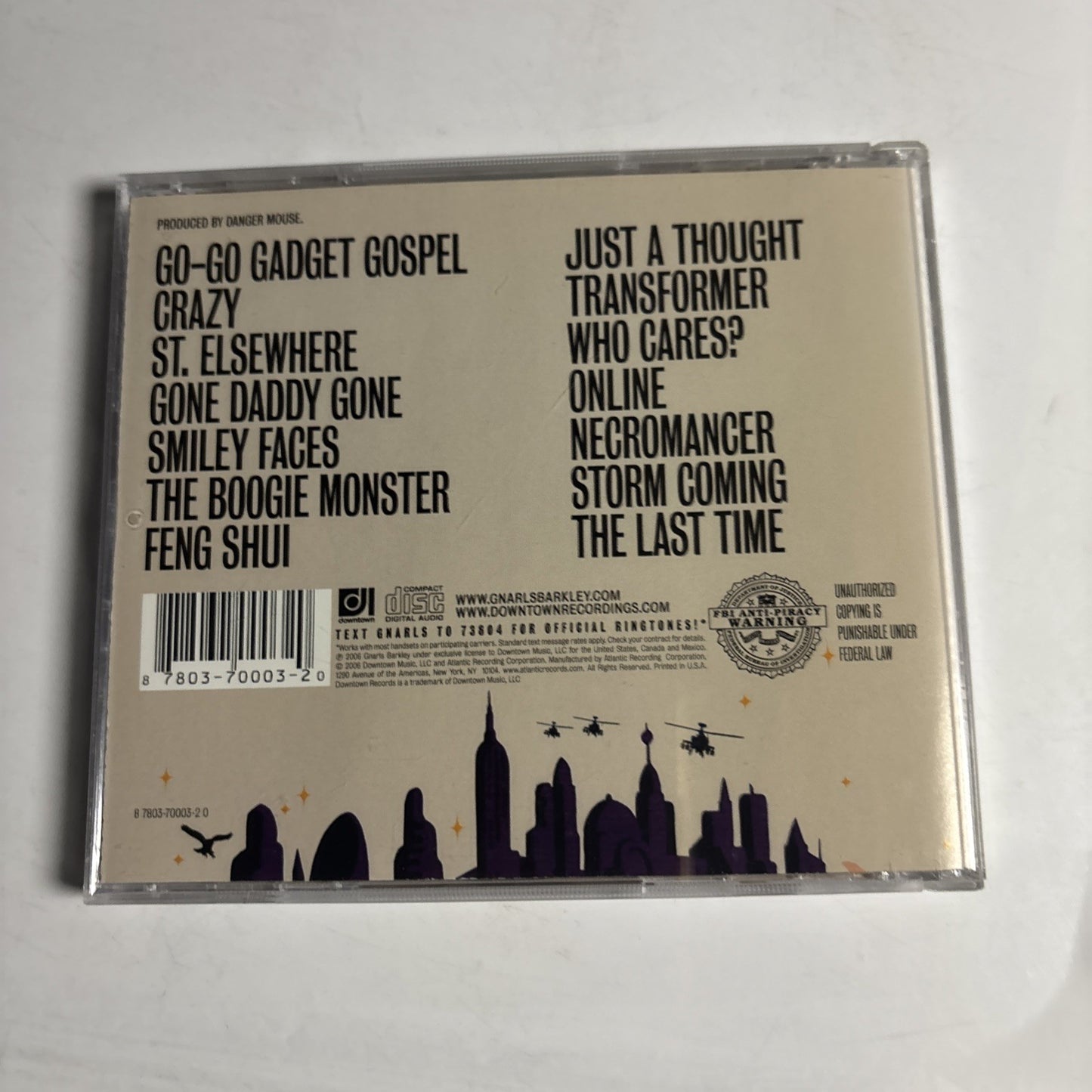 Gnarls Barkley – St. Elsewhere (CD, 2006) US 8 7803-70003-2 0