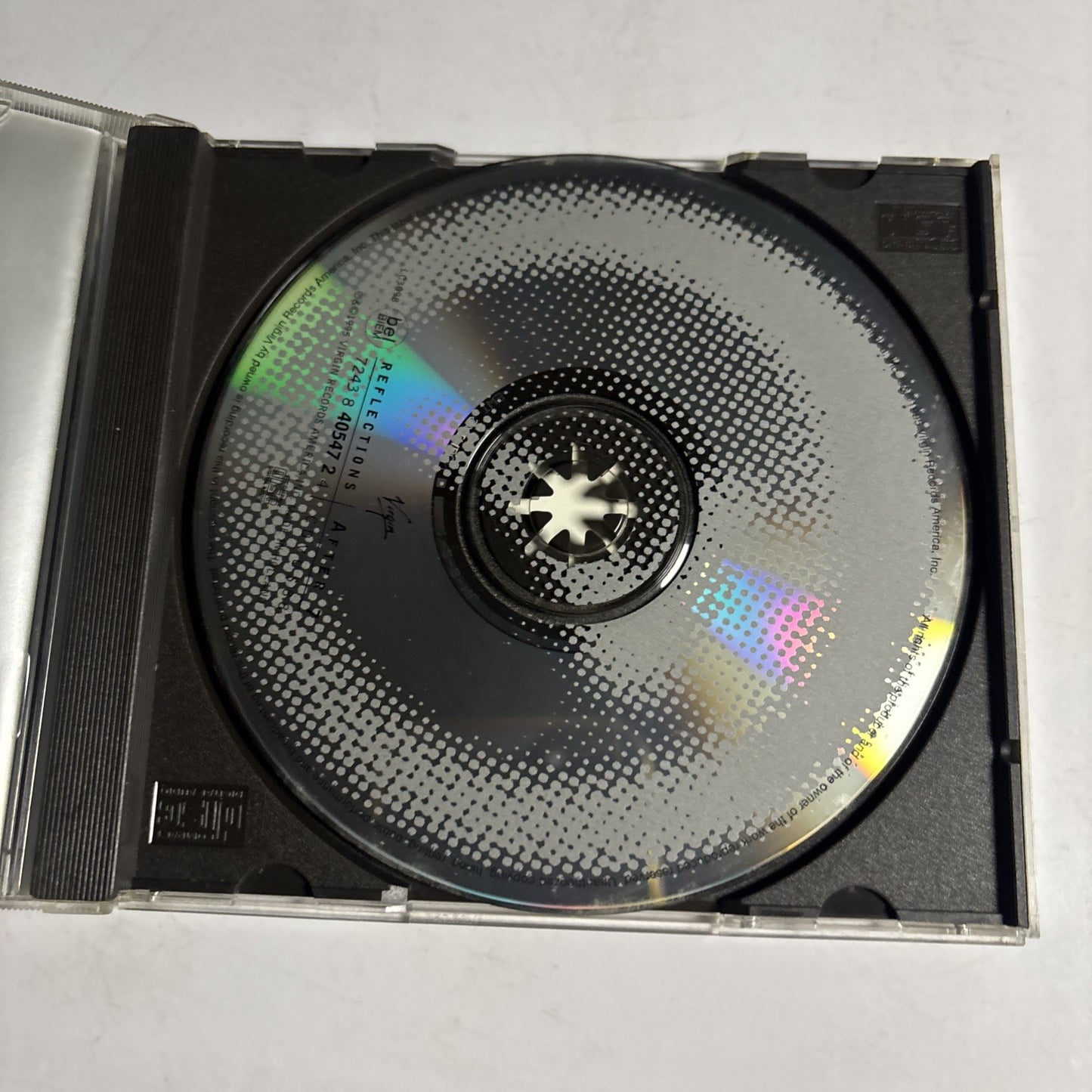 After 7 – Reflections (CD, 1995) UK & Europe 7243 8 40547 2 4