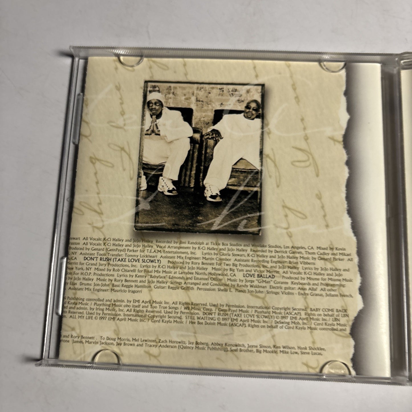 K-Ci & JoJo – Love Always (CD, 1997) Europe MCD 11613