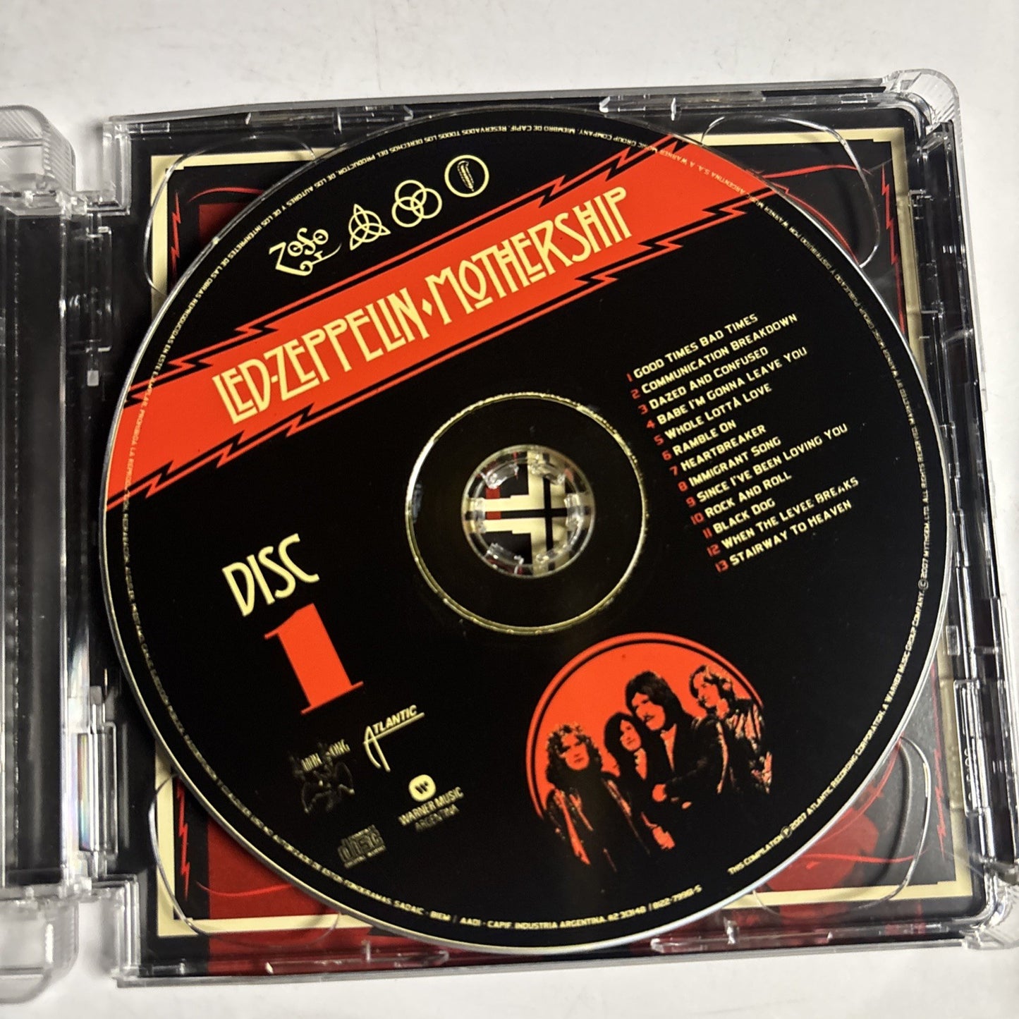 Led Zeppelin – Mothership (CD, 2007 2-Disc) Argentina Super Jewel Case R2313148