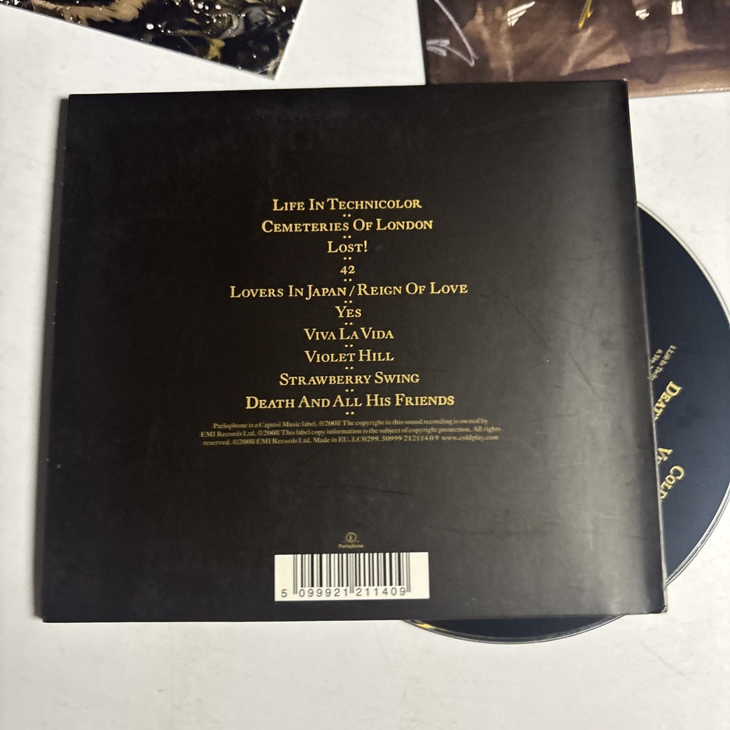 Coldplay – Viva La Vida Or Death And All His Friends (CD, 2008)