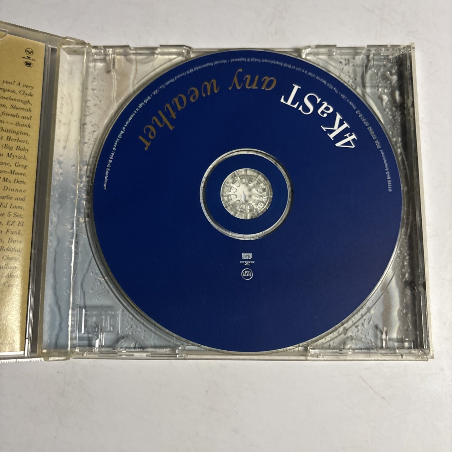 4Kast – Any Weather (CD, 1998) US RCA 07863 67618-2