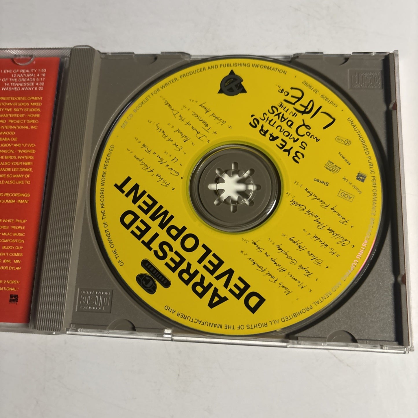 Arrested Development – 3 Years, 5 Months And 2 Days In The Life Of (CD, 1992)