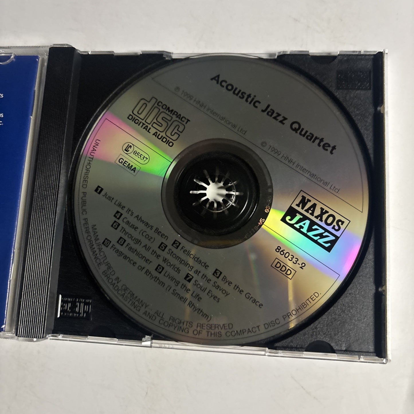 Acoustic Jazz Quartet – Acoustic Jazz Quartet (CD, 1999) USA & Canada 86033-2