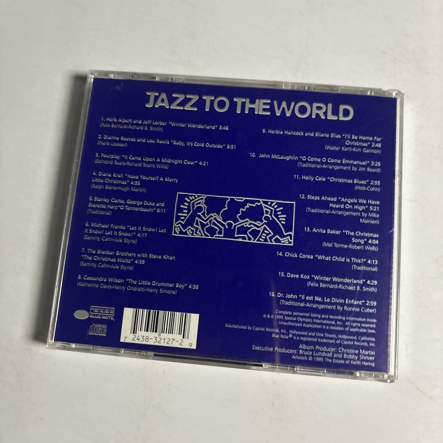 Various – Jazz To The World (A Christmas Collection) (CD, 1995) US