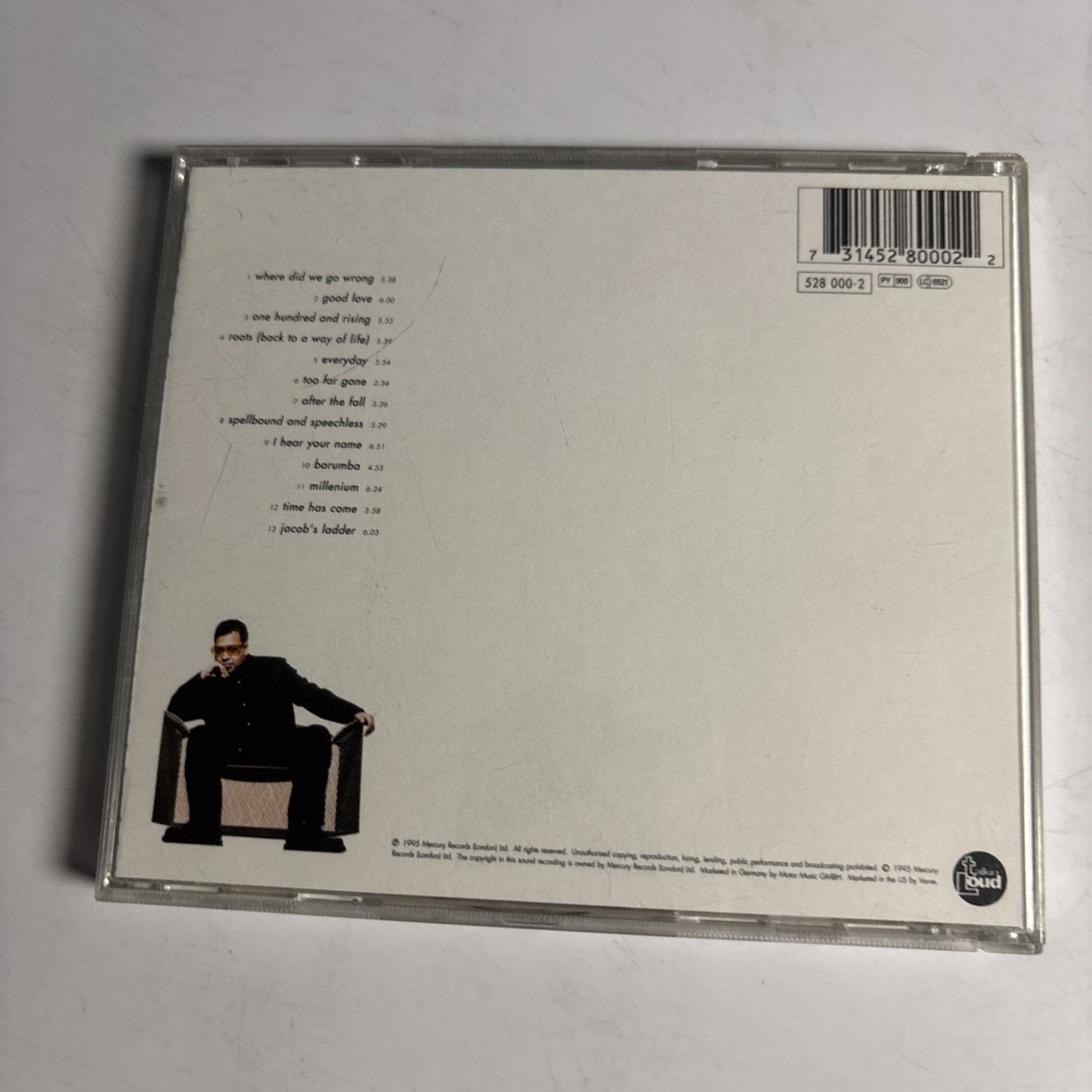 Incognito – 100° And Rising (CD, 1995) US 314 528 000-2