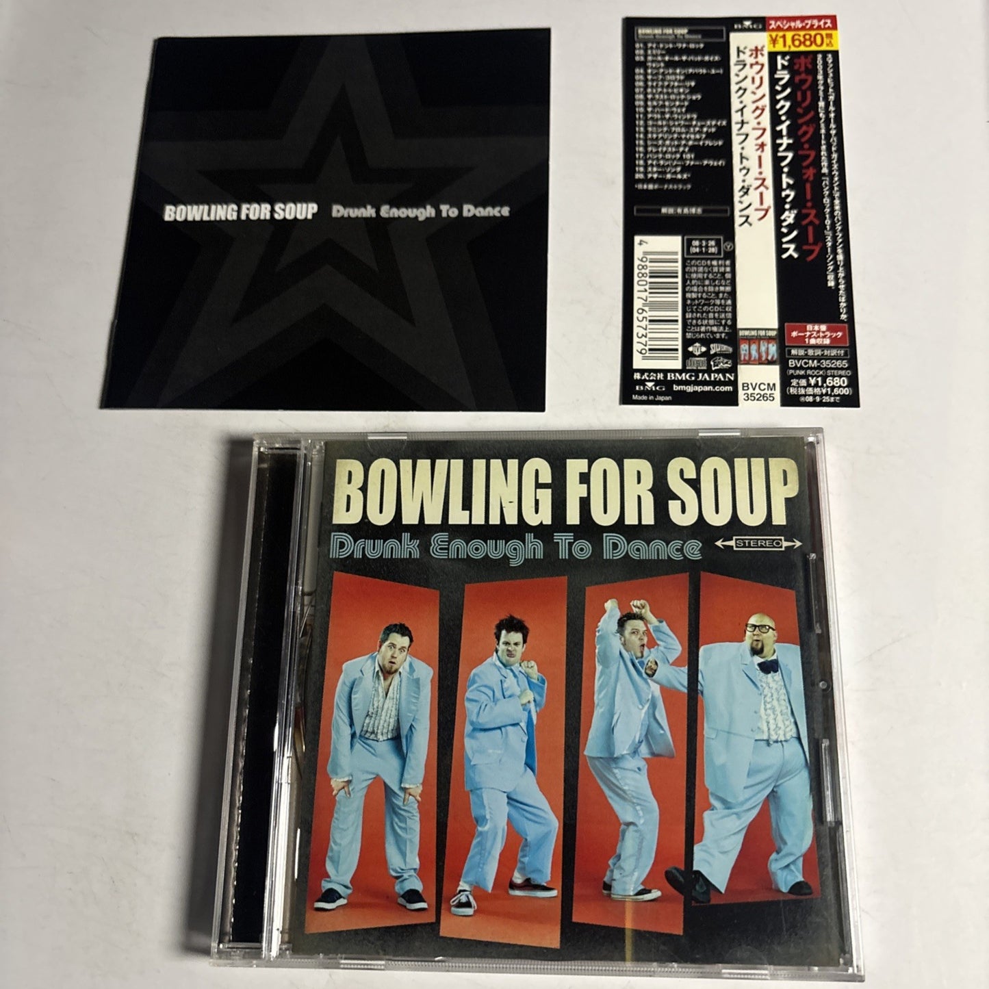 Bowling For Soup – Drunk Enough To Dance (CD, 2004) Japan Bonus Track Obi