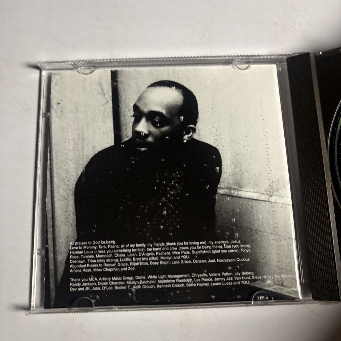 Rahsaan Patterson – After Hours (CD, 2004) Europe Dome CD 51