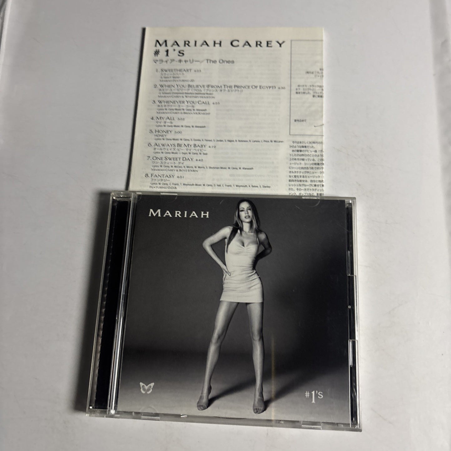 Mariah Carey – #1's (CD 1998) Japan SRCS 8820