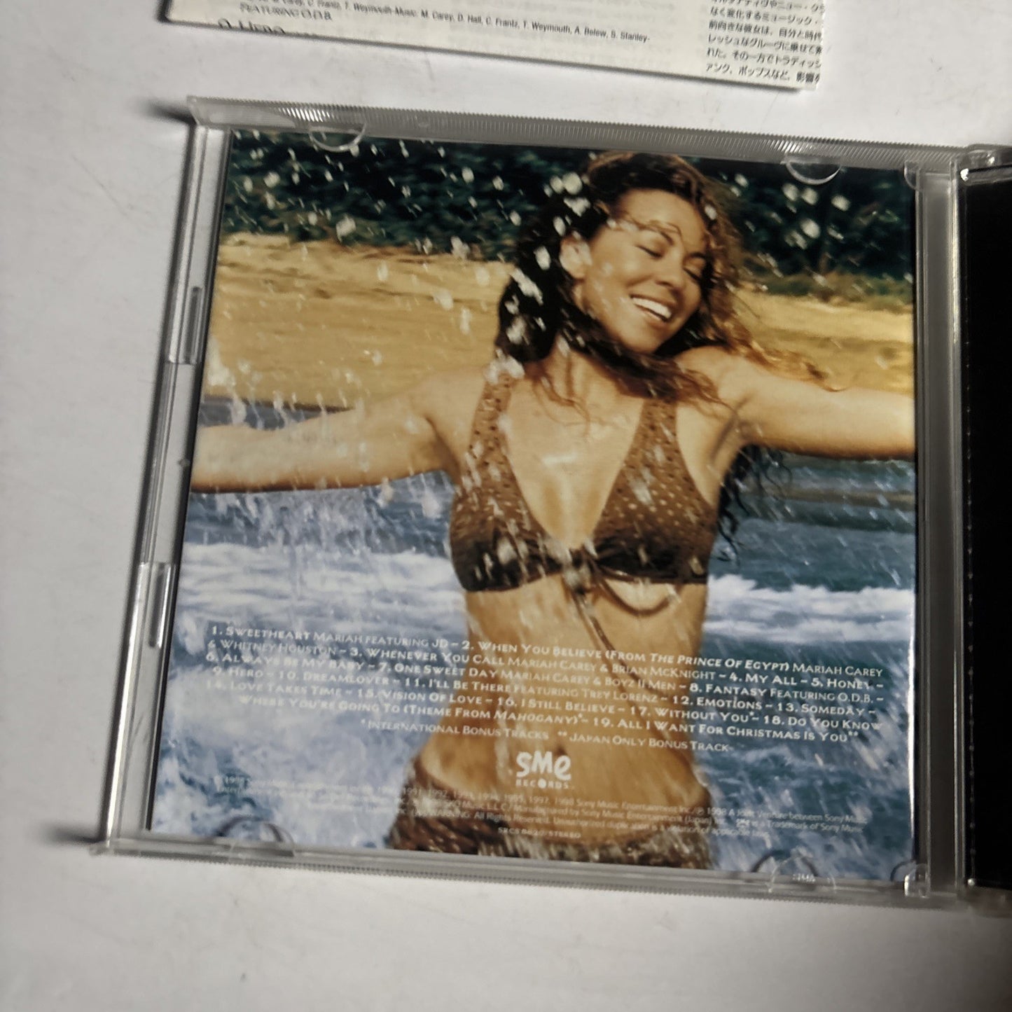 Mariah Carey – #1's (CD 1998) Japan SRCS 8820