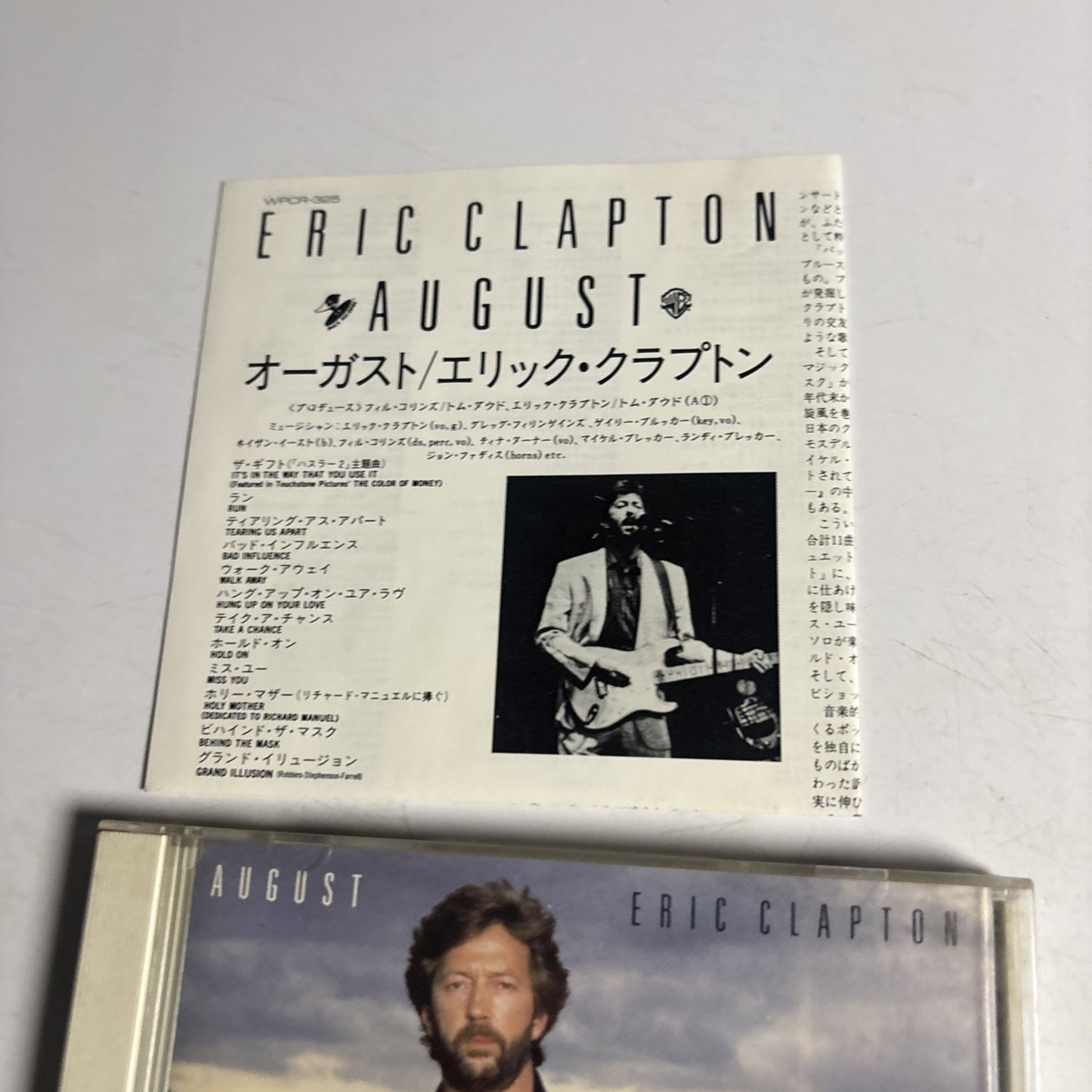 Eric Clapton – August (CD, 1995) Japan WPCR-325