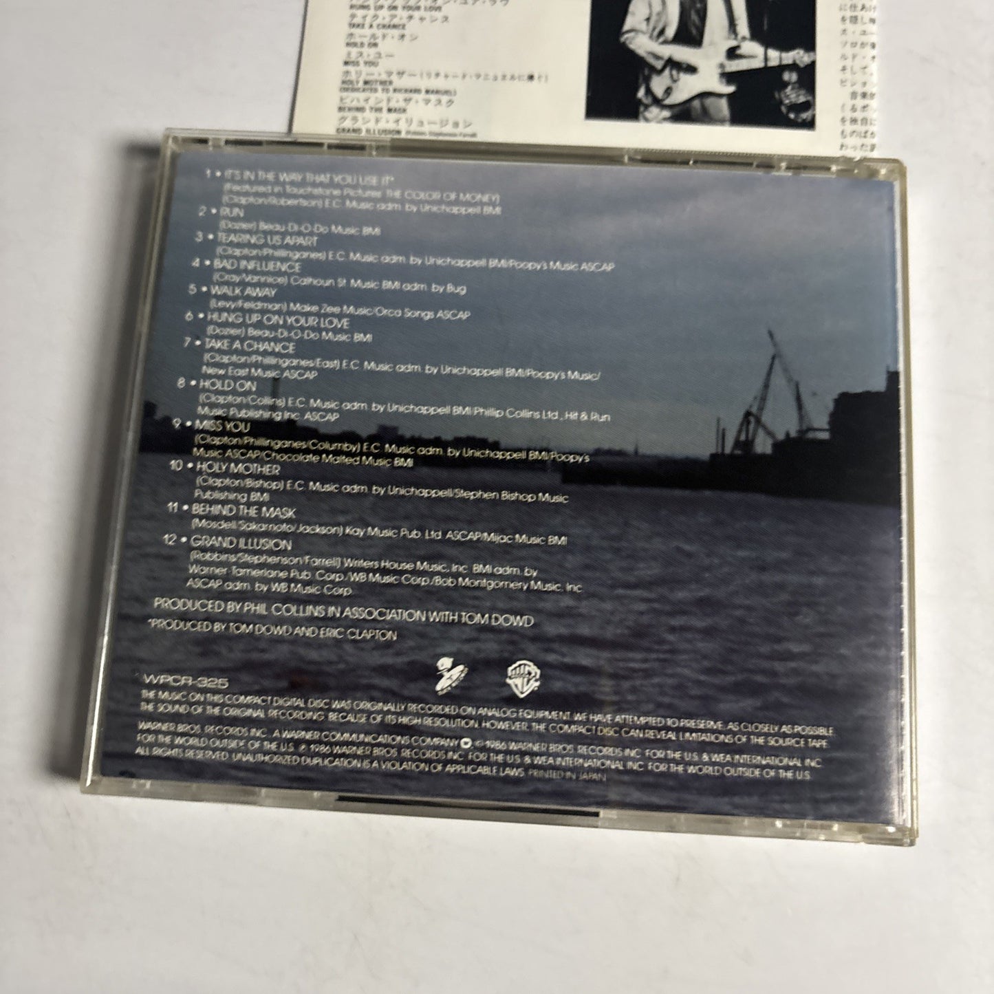 Eric Clapton – August (CD, 1995) Japan WPCR-325
