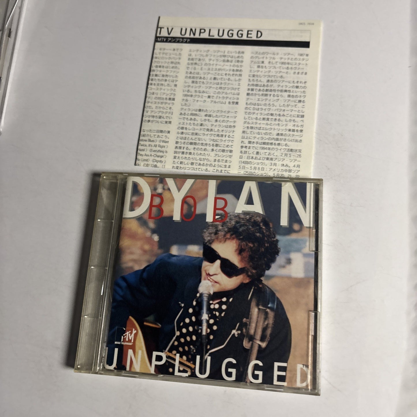 Bob Dylan – MTV Unplugged (CD, 1995) Japan SRCS-7616