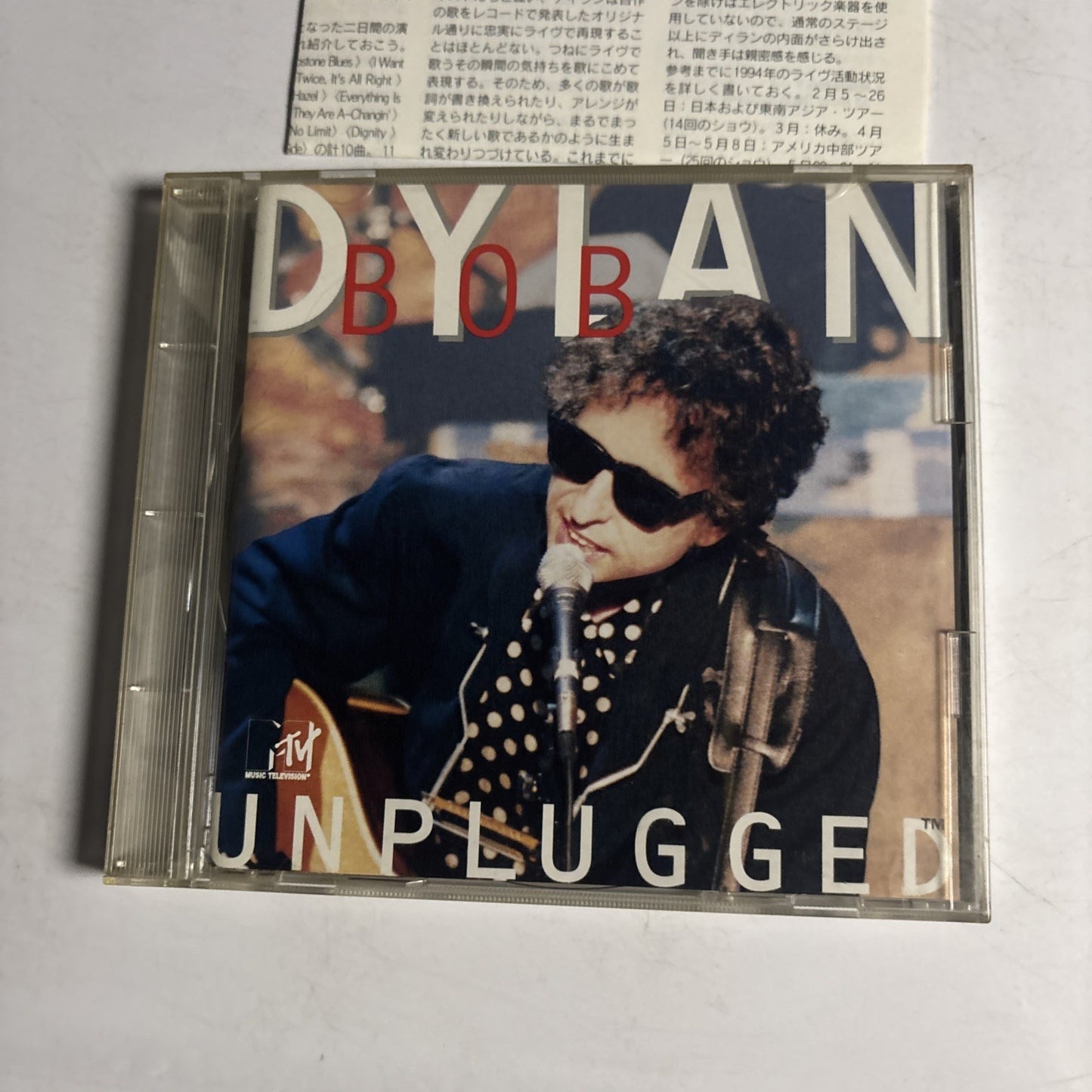 Bob Dylan – MTV Unplugged (CD, 1995) Japan SRCS-7616
