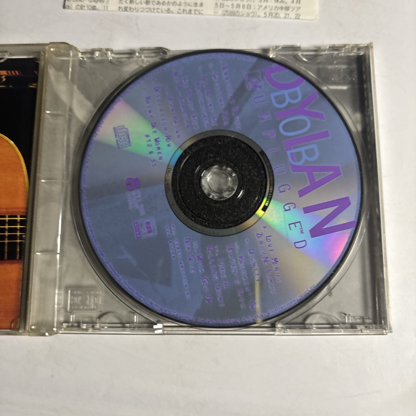 Bob Dylan – MTV Unplugged (CD, 1995) Japan SRCS-7616