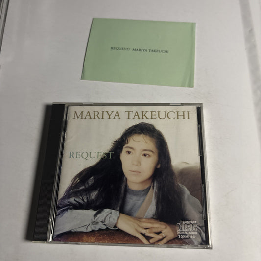 Mariya Takeuchi – Request リクエスト (CD, 1987) Japan 32XM-46