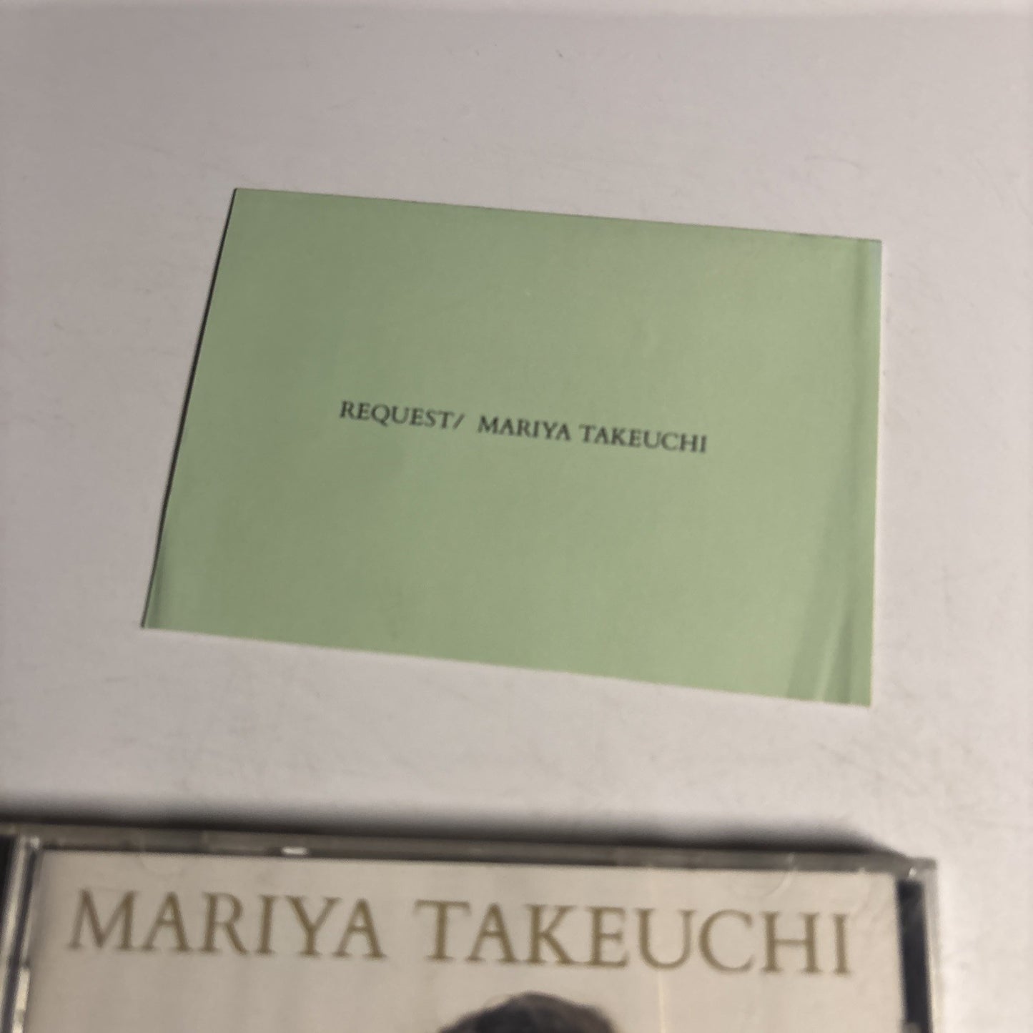 Mariya Takeuchi – Request リクエスト (CD, 1987) Japan 32XM-46