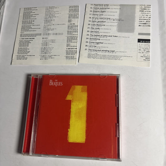 The Beatles – 1  (CD, 2000) Japan TOCP-65600