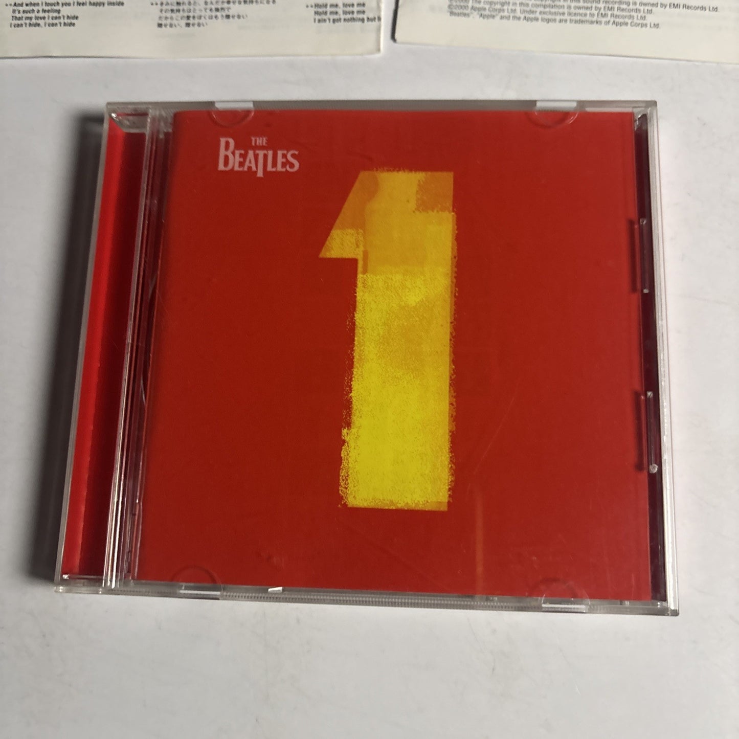 The Beatles – 1  (CD, 2000) Japan TOCP-65600