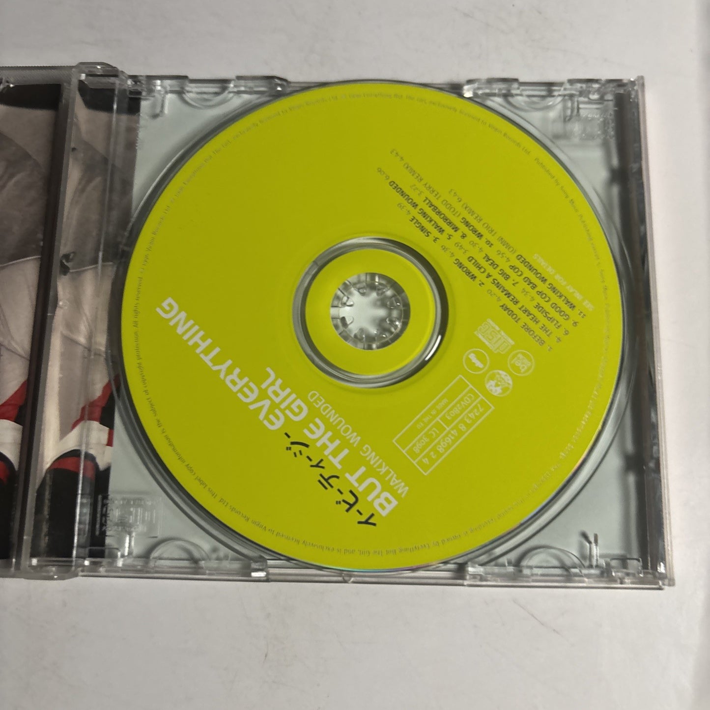 Everything But The Girl – Walking Wounded (CD, 1996) Europe 7243 8 41698 2 4