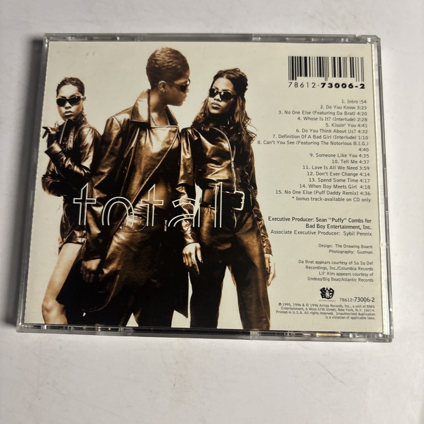 Total – Total (CD, 1996)  US 78612-73006-2