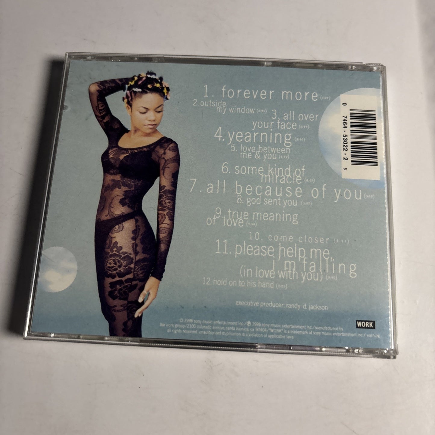 Puff Johnson – Miracle (CD, 1996) US OK 53022