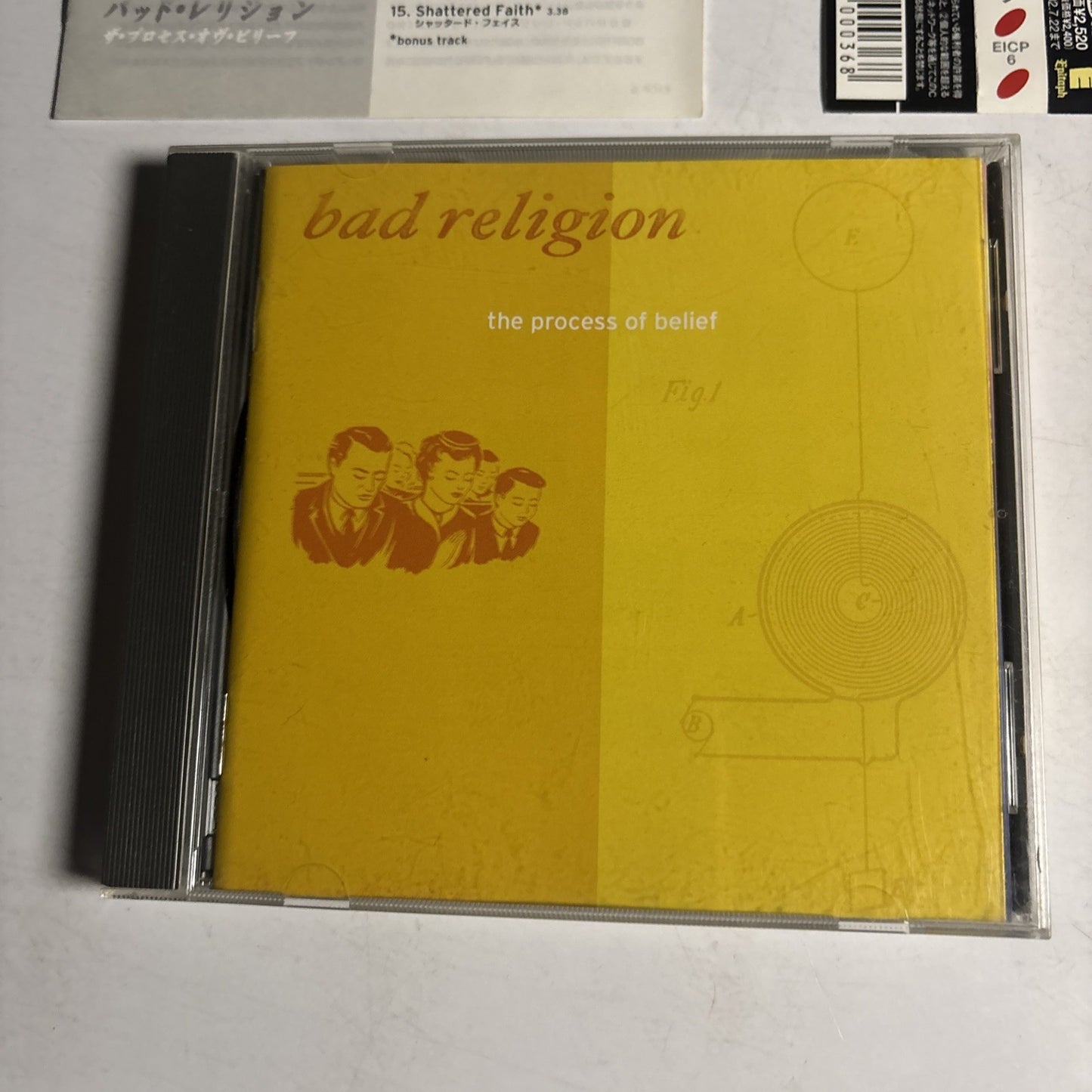 Bad Religion – The Process Of Belief (CD, 2002) Japan obi EICP 6
