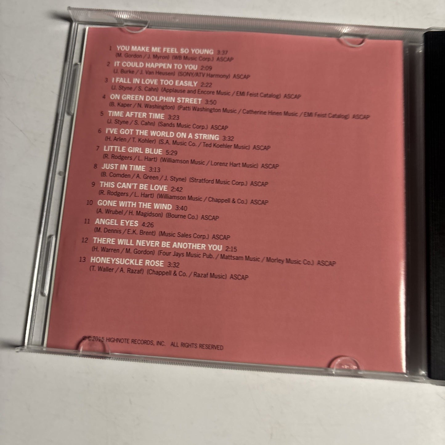 Ernestine Anderson – Ernestine Anderson Swings The Penthouse (CD, 2015)
