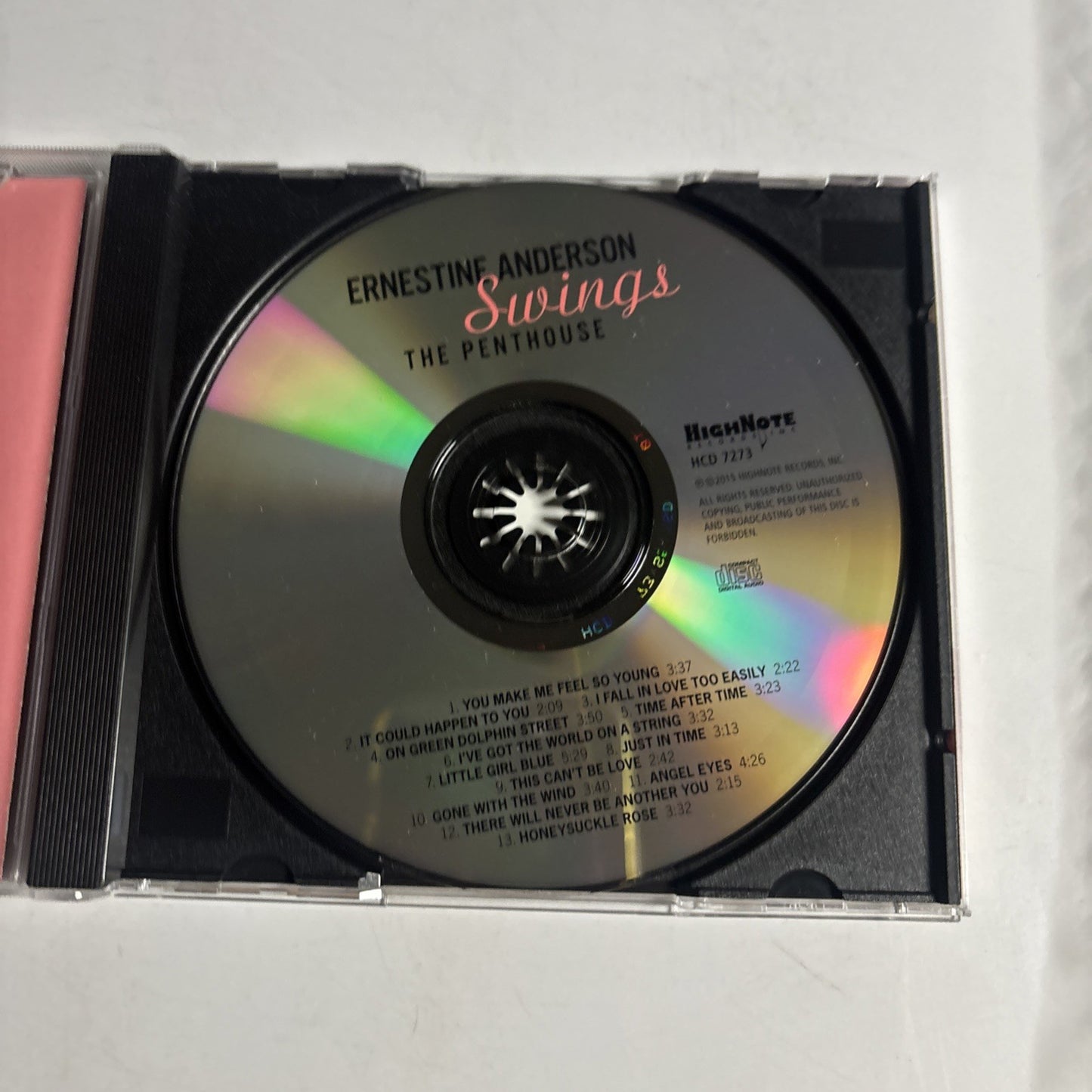 Ernestine Anderson – Ernestine Anderson Swings The Penthouse (CD, 2015)