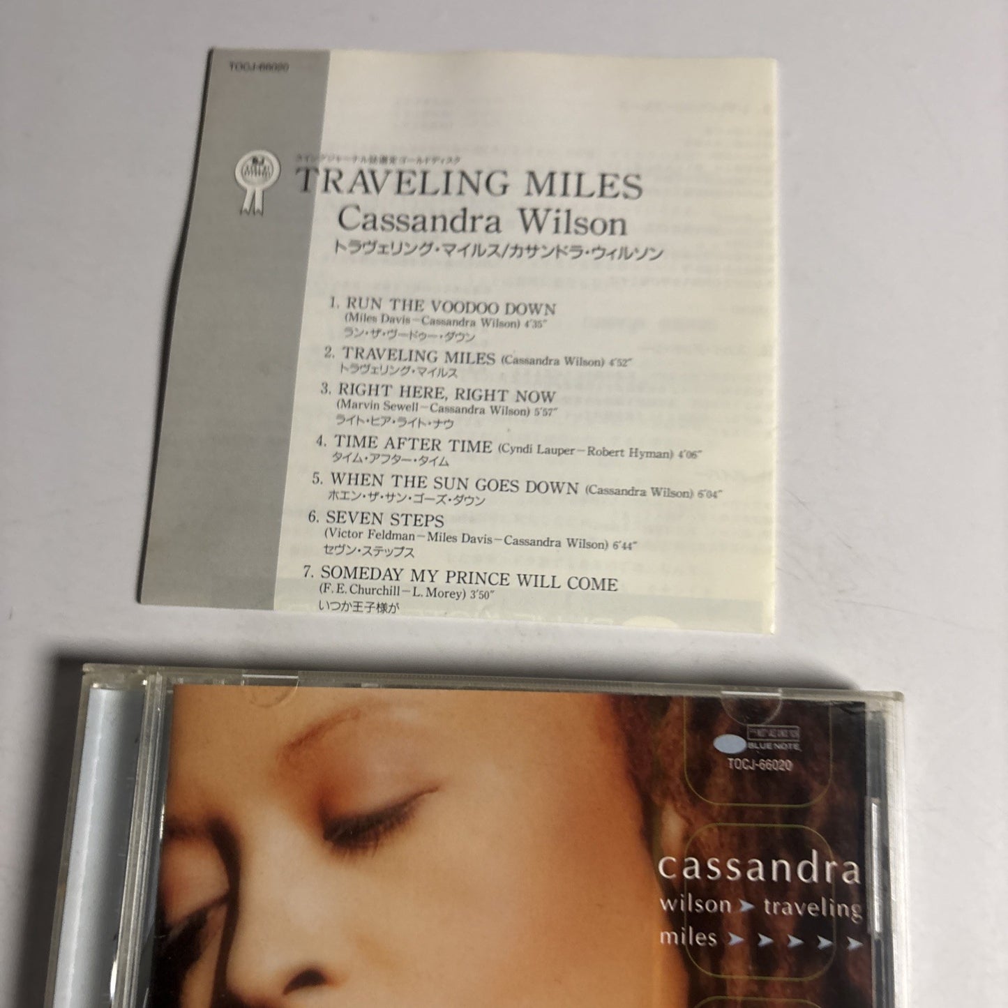 Cassandra Wilson – Traveling Miles (CD, 1999) Japan TOCJ-66020