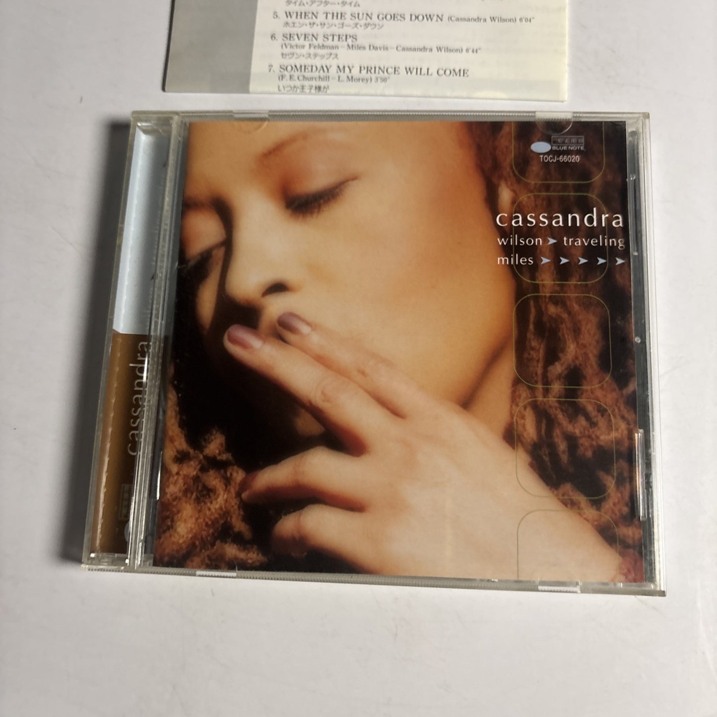 Cassandra Wilson – Traveling Miles (CD, 1999) Japan TOCJ-66020