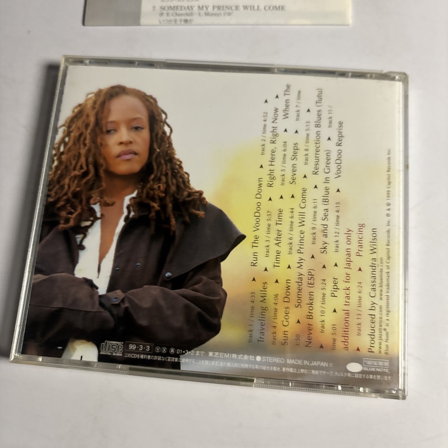 Cassandra Wilson – Traveling Miles (CD, 1999) Japan TOCJ-66020