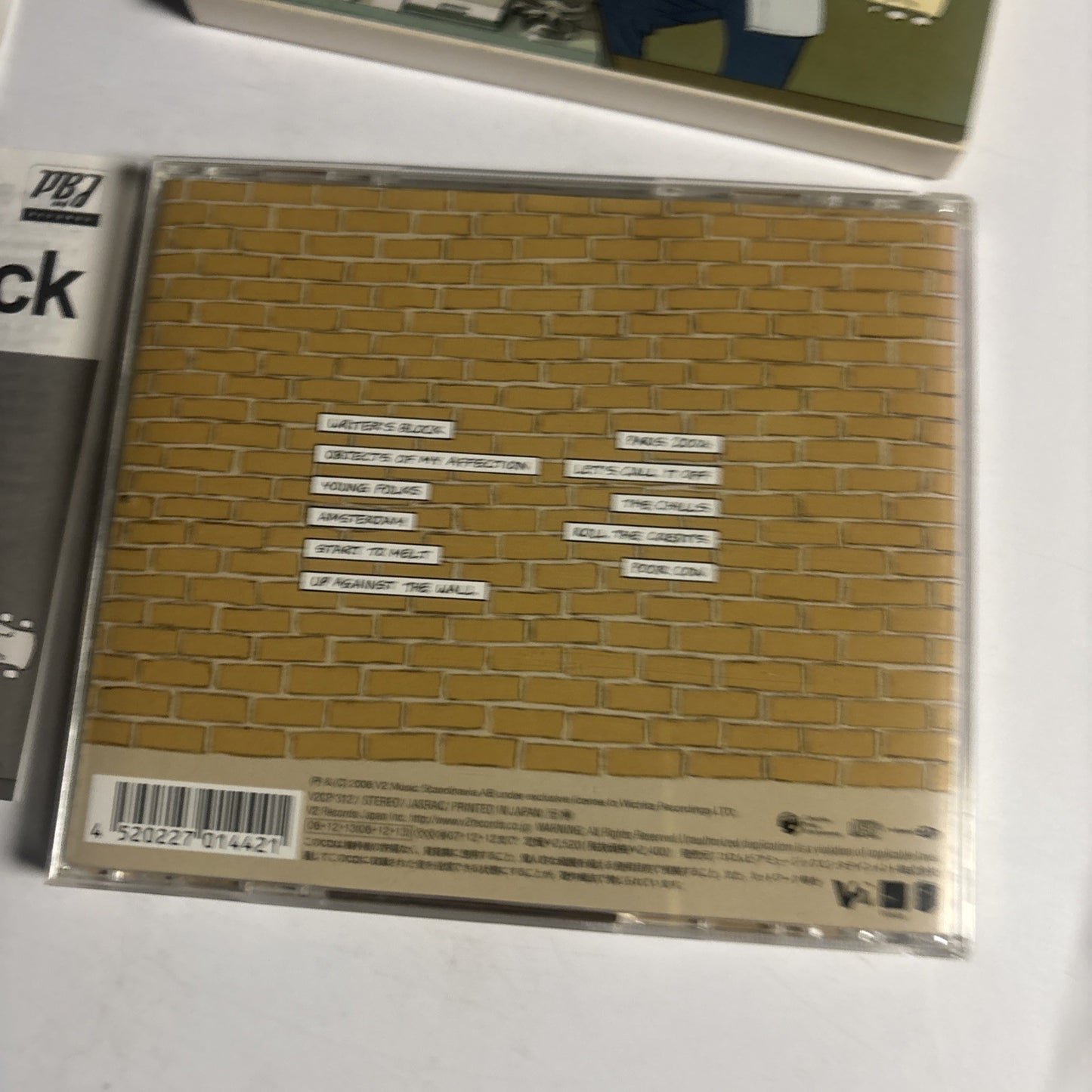 Peter Bjorn And John – Writer's Block (CD, 2006) Japan Bonus Track Obi V2CP 312